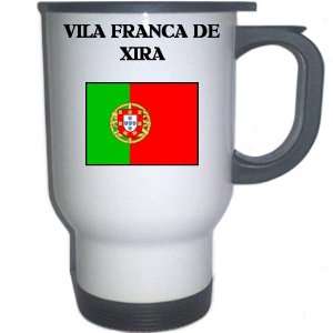  Portugal   VILA FRANCA DE XIRA White Stainless Steel Mug 