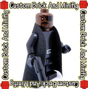 Custom Lego Nick Fury  