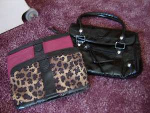 Gwen Versatile Handbag black w/ 3 interchangeable flaps  