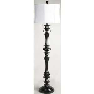  Bannister Floor Lamp 60hx18d Black