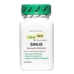  BHI Homeopathic Combinations Sinus Cough & Cold 100 