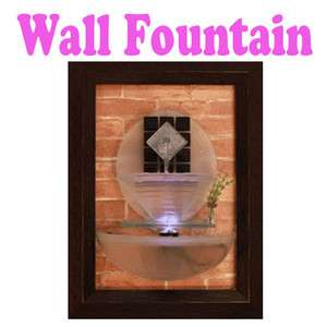   Fountain In Picture Frame With LED 3D Effect 17.5 x 13 x 5  