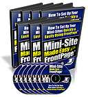Mini Site Made Easy With FrontPage Video Tutorials CD