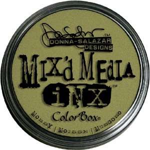   Media Inx by Donna Salazar Rubber Stamp Ink Pads, Mossy Color Arts