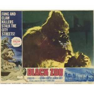  Black Zoo   Movie Poster   11 x 17
