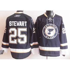  Chris Stewart Jersey St. Louis Blues #25 Blue Jersey 