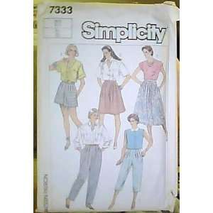  Simplicity 7333 Pattern Size 20 