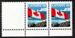 Canada Unlisted Error #1682 gutter margin stamp  
