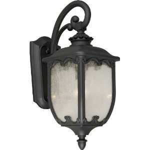   04 Black Traditional / Classic 9.5Wx22.75Hx13.75E Outdoor Wall Sconce