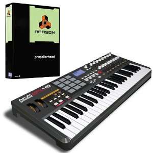   49 Controller Keyboard + Propellerhead Reason 4.0 Musical Instruments