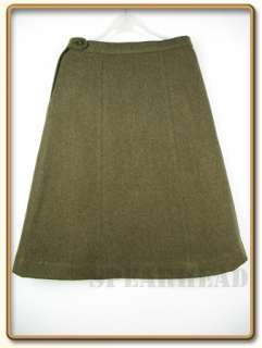 WW2 US Womens Army Corps Khiki Green ETO Skirt S XXL  