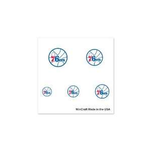  Philadelphia 76ers Fingernail Tattoo Sheet