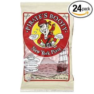 Pirates Booty, New York Pizza, 1 Ounce Bags (Pack of 24)  