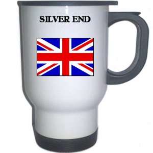  UK/England   SILVER END White Stainless Steel Mug 