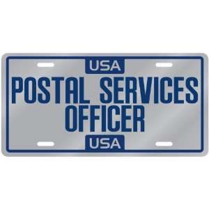  New  Usa Postal Services Officer  License Plate 