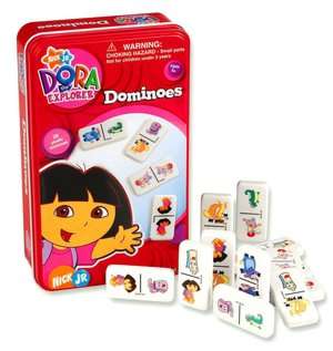   Dora Dominoes in Tin by Cardinal Games