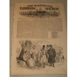 1853 Illustrated London News Revolution in China   Crimean War 