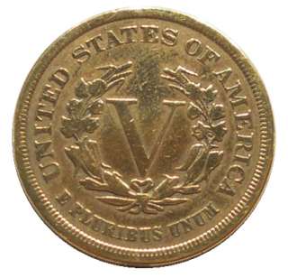 1883 Gold Plated Racketeer Nickel  