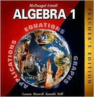 Algebra 1, (0395978882), Ron Larson, Textbooks   
