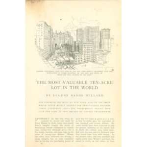    1906 New York Financial District Wall Street 