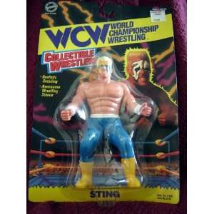  WCW STING Series 1 Wrestling Action Figure WWF WWE Toys & Games