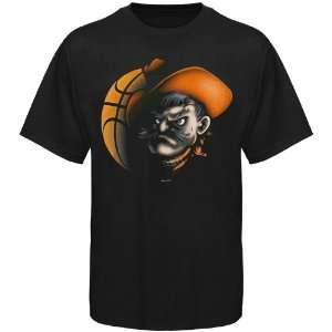  NCAA Oklahoma State Cowboys Black Blackout T shirt Sports 