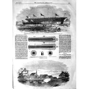  1854 Ship Gun Boat Pelter Dom Secondo Antelope Ship