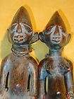 Yoruba Ibeji Twin Figures Carved Wood Statues   Nigeria
