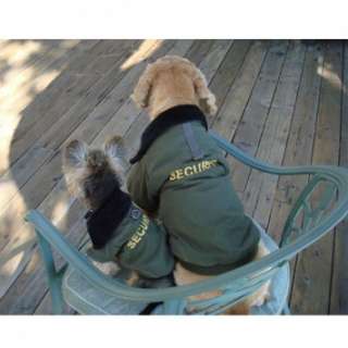 Super Warm Chihuahua Yorkie Shih Tzu Maltese Pug Dog Security Jacket 