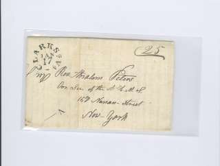 US  Stampless Folded Letter Lot # 192  