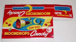 1960s Moondrops Candy Box w/ Gemini Space Capsule image spaceship 
