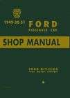 1949 1950 1951 Ford Car Shop Service Repair Manual Engine Drivetrain 