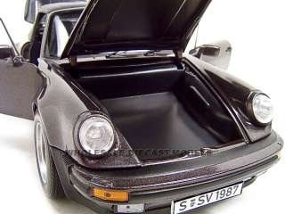   by 1987 Porsche 911 Turbo 3.3L Cabriolet Brown die cast car by Norev