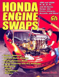Honda Prelude Engine Swap 1988 1989 1990 1995 1996 book  