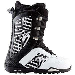  Nitro Barrage Snowboard Boots Black /Clash Black White 
