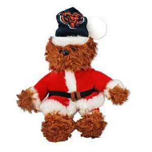  Chicago Bears 8in Santa Stuffed Bear