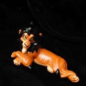  Disney Lion King Scar Ceramic Figure 1990s Everything 