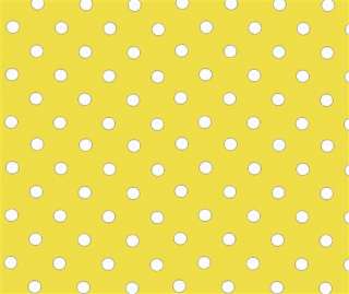 YELLOW AND WHITE POLKA DOT CUTE MOUSE PAD NEW COOL FUN  
