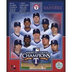  Texas Rangers 2010 American League Champions Composite by 