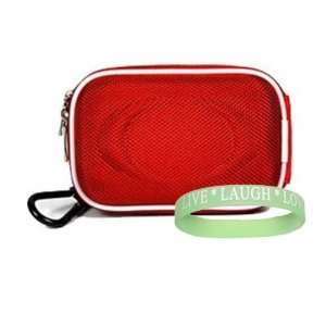  NYLON RED Digital Camera Case Kroo Mini Glove Bag Hard 