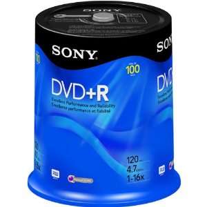  New 16x Write Once DVD+R   100 Pack   Q94350 Electronics