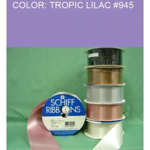   SINGLE FACE SATIN RIBBON Tropic Lilac #945 1 1/2~USA 
