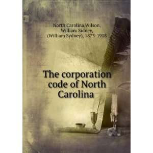   of North Carolina  William Sydney, North Carolina. Wilson Books