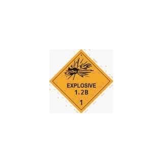Adazon Inc. DL002 Explosive 1.2B, D.O.T. Shipping Labels fully conform 