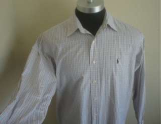 Striped Ralph Lauren Yarmouth 16.5 34/35 L/S XL shirt  