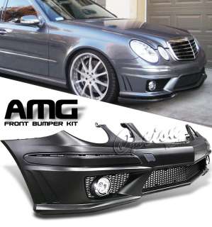 2007 2009 MERCEDES BENZ W211 E CLASS E63 AMG STYLE COMPLETE FRONT 