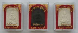 Amulets and a Pha Yant from the Monk Luang Poh Kong  