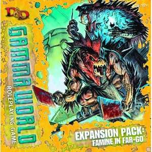  D&D GAMMA WORLD RPG FAMINE IN FAR GO EXPANSION Toys 