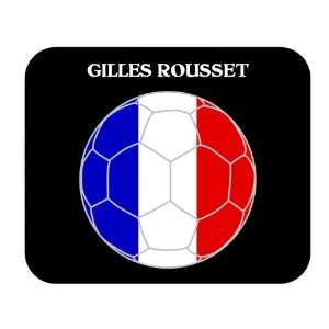  Gilles Rousset (France) Soccer Mouse Pad 