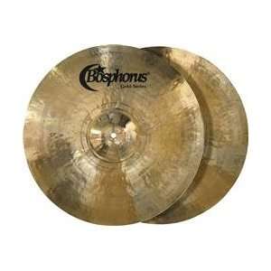   Bosphorus Gold series Hi Hat Cymbal Pair (14) Musical Instruments